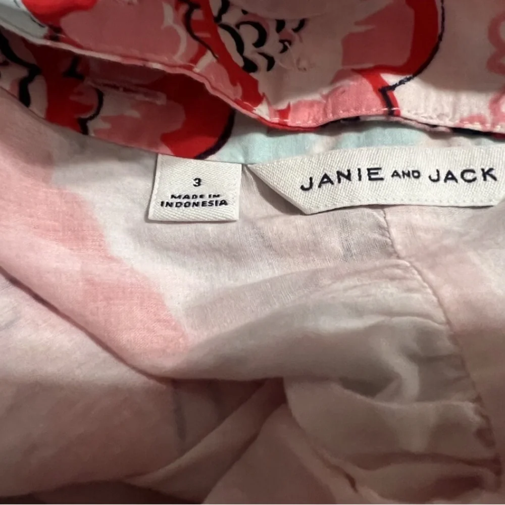❌SOLD❌ Janie & Jack Floral Jumpsuit - Picture 2 of 4